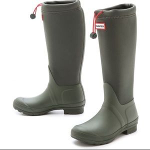 Hunter boots size 7